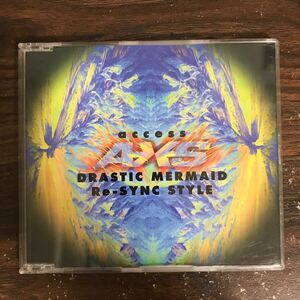 (531-1) 中古CD100円 access DRASTIC MERMAID / Re-SYNC STYLE