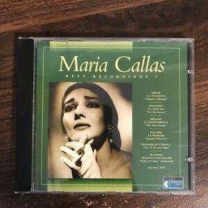(532)中古CD100円 Maria Callas Best Rec. 3