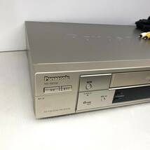 【メンテナンス済み】高画質 パナソニック S-VHSビデオデッキ NV-SX550 新品ゴムベルト交換済み 3次元DNR TBC搭載 古いVHSもキレイに再生！_画像5