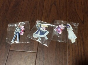 ★レア！貴重品 ★ 劇場版『 Fate/stay night 』◇ 中国上映映画関連グッズ　アクリル・キーホルダー3個セット　B20