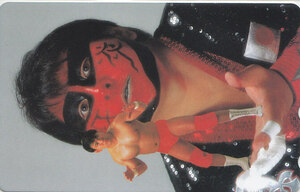  Great * Muta | Professional Wrestling [ telephone card ] S.5.20d * postage the cheapest 60 jpy ~