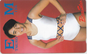 three rice field britain Tsu .| woman Professional Wrestling [ telephone card ] S.5.13 * postage the cheapest 60 jpy ~