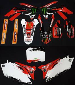 10-13 CRF250R/CRF450R 09-12 デカール グラフィック 6