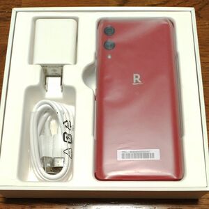 (極美品)Rakuten Hand クリムゾンレッド 64GB SIMフリー