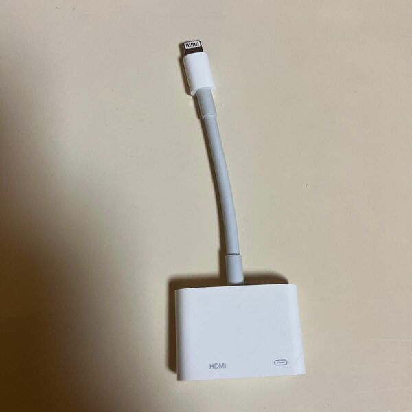 Apple純正 Lightning Digital AVアダプタ A1438 HDMI変換ケーブル