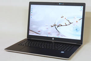 【即配】バッテリー良 i7×Win11×Office2019×GeForce930MX搭載！HP ProBook 470 G5 i7-8550U RAM16G 新品SSD256G 17.3型FHD