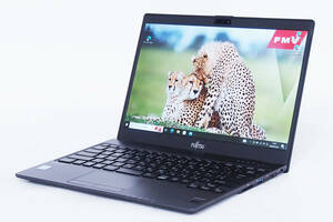 【1円～】Corei7 極軽極薄 LIFEBOOK U938/VW i7-8550U RAM8GB SSD256GB 13.3インチFHD Type-C カメラ HDMI 指紋認証 Win10Pro