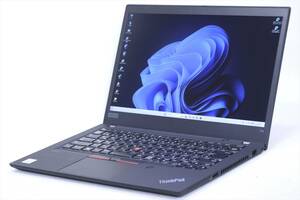 【即配】2021年出荷！第10世代CPU 快適メモリ搭載！ThinkPad T14 i5-10310U RAM16G SSD256G 14FHD Windows11 Office2019 バッテリー良好