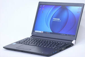 【即配】格安！コスパ最強！Office2019搭載即戦力PC！dynabook R73/J Celeron 3865U RAM8GB SSD128GB 13.3TFT バッテリー良好 Win10