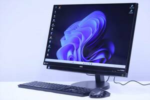 【即配】Windows11 Office2019搭載！狭額縁液晶スタイリッシュデスクトップ！LAVIE Aio GD254D/CA i5-7200U RAM8GB 1TB 23.8FHD