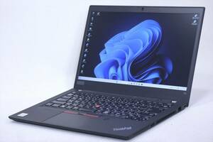 【1円～】Office2019 Windows11！第10世代CPU 快適メモリ搭載！ThinkPad T14 i5-10310U RAM16G SSD256G 14FHD Wi-Fi 6 バッテリー良好