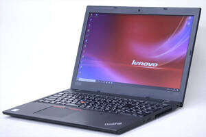 【1円～】Corei7 快適メモリ搭載!バッテリー良好!2020年出荷!Lenovo ThinkPad L590 i7-8565U RAM16G SSD256G 15.6FHD Win10