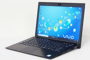 【1円～】Office2019搭載！薄型軽量 日本製 VAIO Pro PG VJPG11C11N Corei5-8250U メモリ8GB SSD256GB 13.3型FHD カメラ Win10Pro