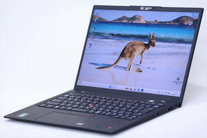 【即配】WUXGA液晶 2022年モデル!バッテリー良好!ThinkPad X1 Carbon Gen10 i5-1235U RAM8G SSD256G 14型 Windows11 Office2019 Wi-Fi 6E