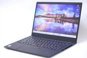 【1円～】Windows11搭載！バッテリー良好！薄型軽量PC！ThinkPad X1 Carbon i5-8365U RAM8GB SSD256GB 14.0FHD Thunderbolt3 無線LAN