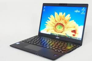 【1円～】Corei7セレクト上位個体 極軽極薄 LIFEBOOK U939/B i7-8665U RAM16G SSD256G 13.3型FHD 顔認証 Windows10Pro