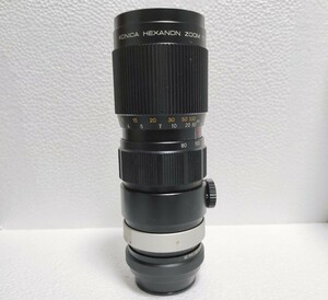 KONICA コニカ レンズ HEXANON ZOOM 1:3.5 f=80〜200mm 蓋無し 7841243 ジャンク