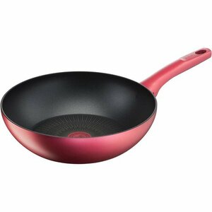  new goods ti fur ruG26219 red ... attaching difficult wok bread ga wok IH deep type 28cm.. saucepan 58