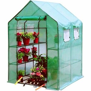  new goods MIMIER green protection against cold heat insulation plant vegetable 9CM× height 195CM garden is vinyl greenhouse plastic greenhouse 131