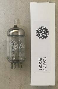 ■NEW20270■ GE 12AT7/ECC81　新品白箱入