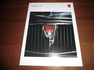  Rover 75 [ catalog only 31 page ] saloon / Tourer 