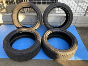 中古　ブリジストン　ＲＥ０５０Ａ　２２５／５０Ｒ１８　４本セット　日本製　※直接引取り可