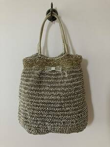  Anteprima * wire bag * Gold champagne beige * beautiful goods 