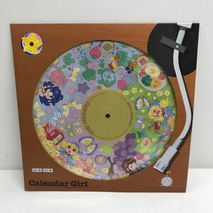 I0509A3 Aikatsu! calendar girl Calendar Girl LP record music anime SRML-3001 Picture record /.. squirrel furthermore STAR ANIS