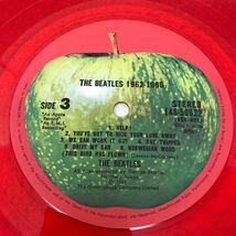 I0516A3 ザ・ビートルズ THE BEATLES 1962年〜1966年 特別限定盤 レッドカラー 赤盤 LP レコード 2枚組 帯付き EAS-50021.21 _画像8