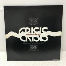 I0516A3 オーネットコールマン ORNETTE COLEMAN CRISIS クライシス LP レコード 音楽 洋楽 ジャズ JAZZ AS 9187 輸入盤 US盤_画像1