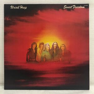 I0522B5 ユーライア・ヒープ スイート・フリーダム LP レコード YZ-46-BZ 洋楽 ロック 日本コロムビア URIAH HEEP Sweet Freedom 