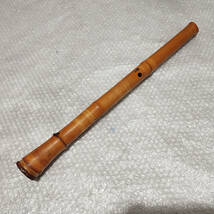 尺八 古月在銘 和楽器 楽器 木管楽器 縦約54.5cm_画像5