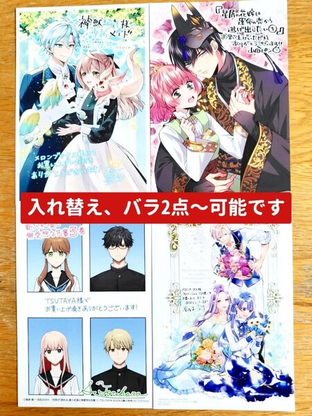 特典まとめ19 イラストカード4点セット