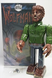 ROBOT HOUSE THE WOLF MAN ブリキ ゼンマイ式 狼男 ユニバーサルモンスターズ 箱付 日本製 雑貨