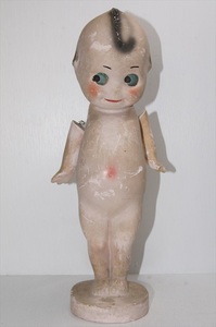 [珍品]戦前 キューピー 人形 1930～40年代 当時物 日本製 海外輸出用 QP ビンテージ ドール フィギュア 雑貨