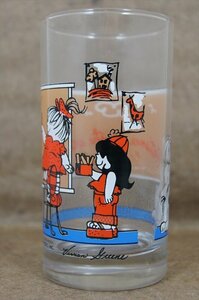 AdeliaGlass Kisses Family Glass 1817 キッシーズファミリー グラス 昭和レトロ 食器 アデリア グラス 箱付き 雑貨