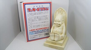 ラッキービリケン ビリケン人形 Billiken レジン製 置物 ホワイト 約35cmの大サイズ 箱付き 当社商標商品 [未使用品]