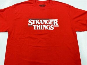 Stranger Things プリントTシャツ Sサイズ レッド ストレンジャー・シングス ネトフリ 日本未発売 海外直輸入 ファッション雑貨 アメ雑