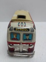増田屋 SCHOOL BUS ブリキ 1960年代頃 当時物 バッテリー式 スクールバス Masudaya 雑貨_画像3