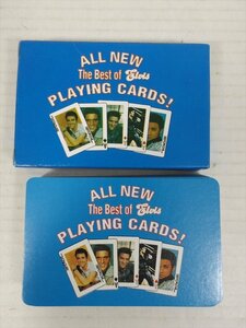 [珍品]ALL NEW The Best of Elvis PLAYING CARDS! 1988年 当時物 Elvis Presley トランプ 雑貨[未使用品]