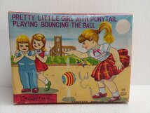 T.P.S. SUZY BOUNCING BALL ブリキ 1960年代 当時物 ゼンマイ 式 トープレ 東京プレイシング商会 箱付き 雑貨_画像7