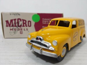 [珍品]MICRO MODELS MP601 HOLDEN FJ Panel Van Limited Edition MEGA Toy Swapmeet 1990年代 当時物 限定品 ミニカー 箱/サイン付き 雑貨