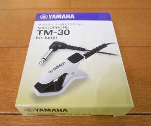 YAMAHA TM-30WH チューナーマイク コンタクトマイク