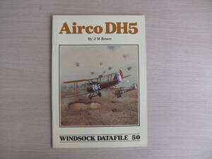 洋書 WINDSOCK DATAFILE 50 ウインドソック データファイル Airco DH5 エアコ DH5 航空機 ビンテージ/ヴィンテージ戦闘機 古本
