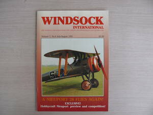 洋書 WINDSOCK INTER NATIONAL volume 7,No.4 July/August 1991 ウインドソック インターナショナル 航空機 ビンテージ戦闘機 古本
