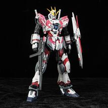 MG 1/100 ナラティブガンダム C装備 Ver.Ka 機動戦士ガンダムNT 改修全塗装済み完成品_画像2