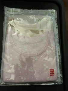 UNIQLO コットンメッシュインナー　半袖　80 肌着