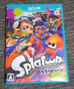 【送料無料】ニンテンドーWiiUソフト　スプラトゥーン　中古品