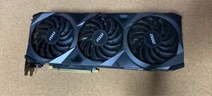 【ジャンク】RTX 3090 VENTUS 3X 24GB OC MSI GeForce 　グラフィックカード　GPU