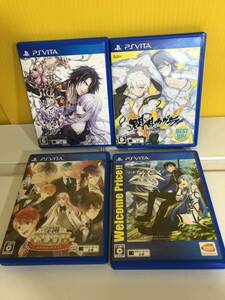 【現状品】中古品 PSVita ソフト ４本セット 動作確認済学園CLUB ソードアートオンライン-ロストソング- 閃乱カグラ レンドフルール